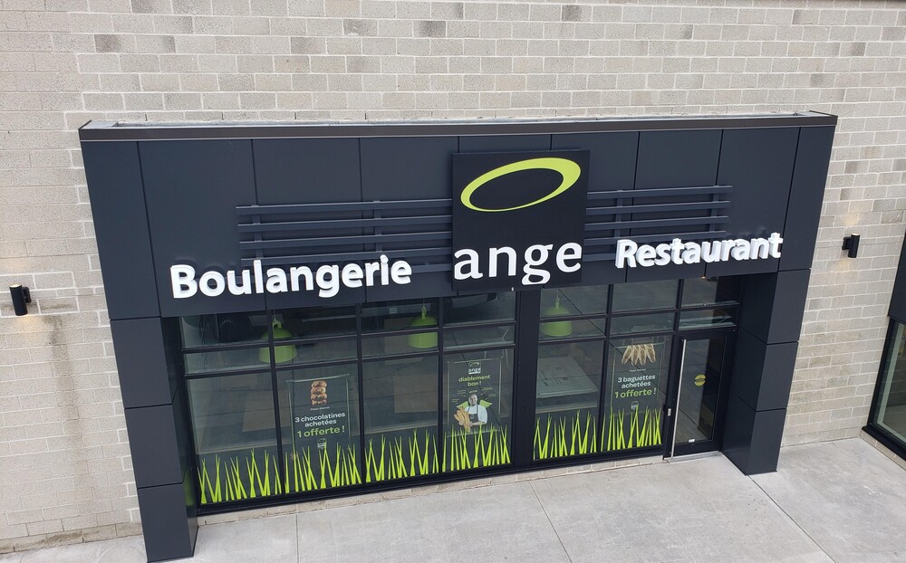 Boulangerie Ange - enseigne extérieure